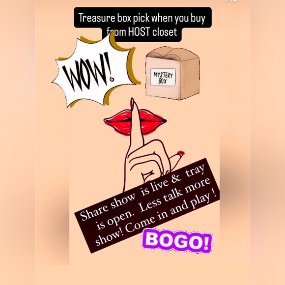 Like my flyer. The Real Share Show! Mondays 5am-9:30am & weekly pop up show. 👛🛍️ - Picture 1 of 7